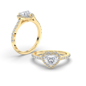Lab Grown Diamond Engagement Ring 