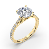 Lab Grown Diamond Engagement Ring 