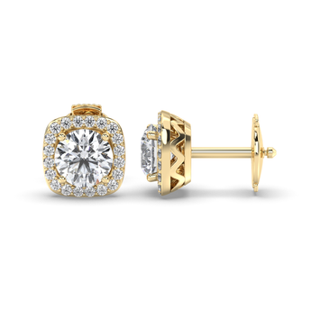 Lab Grown Diamond Stud Earrings 