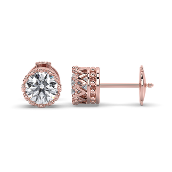 Lab Grown Diamond Stud Earrings 