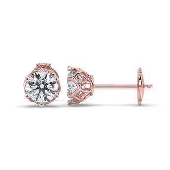Lab Grown Diamond Stud Earrings 
