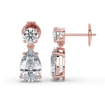 Lab Grown Diamond Stud Earrings 