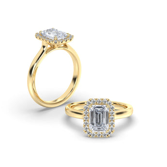 Lab Grown Diamond Engagement Ring 