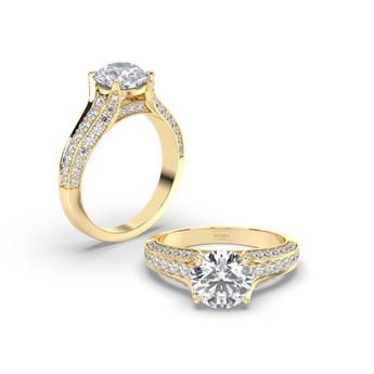Lab Grown Diamond Engagement Ring 