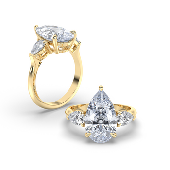 Lab Grown Diamond Engagement Ring 