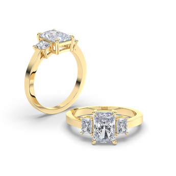 Lab Grown Diamond Engagement Ring 