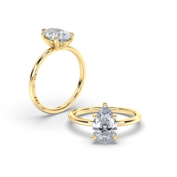Lab Grown Diamond Engagement Ring 