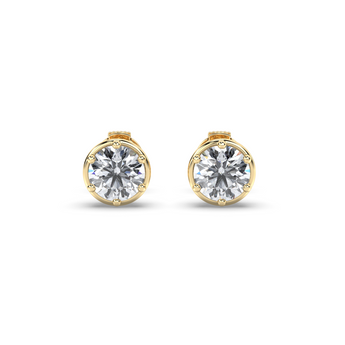 Lab Grown Diamond Stud Earrings 