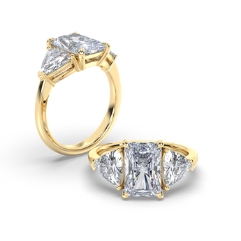 Lab Grown Diamond Engagement Ring 