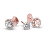 Lab Grown Diamond Stud Earrings 