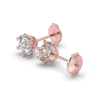 Lab Grown Diamond Stud Earrings 