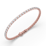 Lab Grown Diamond Tennis Bracelet 