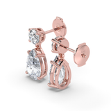 Lab Grown Diamond Stud Earrings 