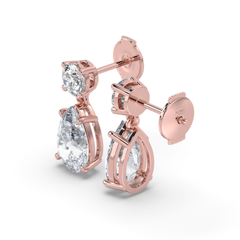 Lab Grown Diamond Stud Earrings 