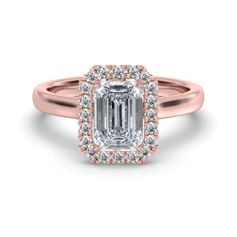 Lab Grown Diamond Engagement Ring 