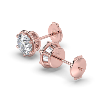 Lab Grown Diamond Stud Earrings 