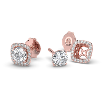 Lab Grown Diamond Stud Earrings 