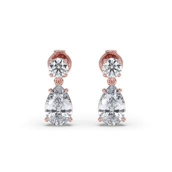 Lab Grown Diamond Stud Earrings 