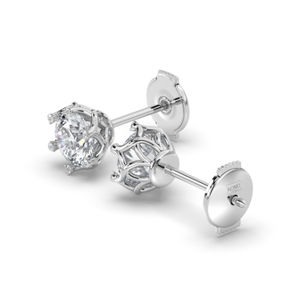 Lab Grown Diamond Stud Earrings 