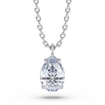 Lab Grown Diamond Pendant Necklace 