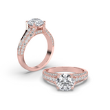 Lab Grown Diamond Engagement Ring 
