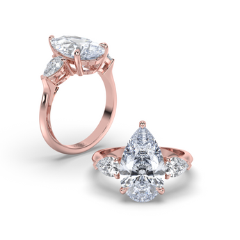 Lab Grown Diamond Engagement Ring 