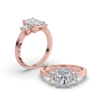 Lab Grown Diamond Engagement Ring 