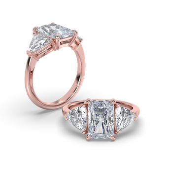 Lab Grown Diamond Engagement Ring 