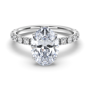 Lab Grown Diamond Engagement Ring 
