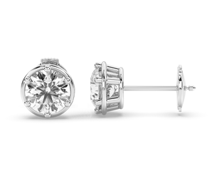 Lab Grown Diamond Stud Earrings 