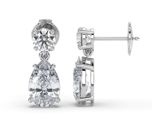 Lab Grown Diamond Stud Earrings 