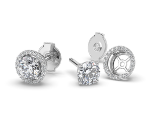 Lab Grown Diamond Stud Earrings 