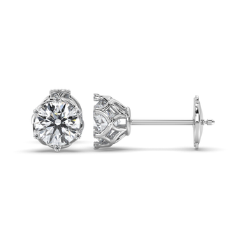 Lab Grown Diamond Stud Earrings 