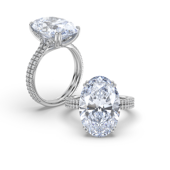 Lab Grown Diamond Engagement Ring 