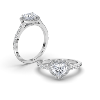 Lab Grown Diamond Engagement Ring 