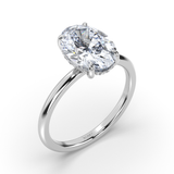 Lab Grown Diamond Engagement Ring 