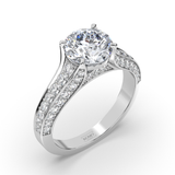 Lab Grown Diamond Engagement Ring 