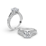 Lab Grown Diamond Engagement Ring 