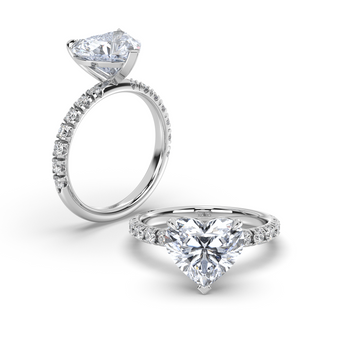 Lab Grown Diamond Engagement Ring 