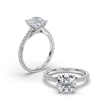 Lab Grown Diamond Engagement Ring 
