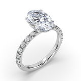 Lab Grown Diamond Engagement Ring 