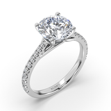 Lab Grown Diamond Engagement Ring 