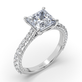 Lab Grown Diamond Engagement Ring 