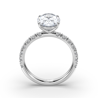 Lab Grown Diamond Engagement Ring 