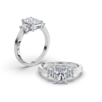 Lab Grown Diamond Engagement Ring 