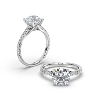 Lab Grown Diamond Engagement Ring 
