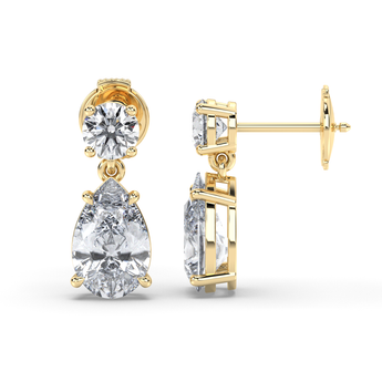Lab Grown Diamond Stud Earrings 