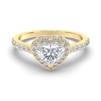 Lab Grown Diamond Engagement Ring 