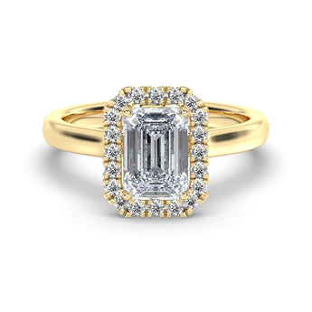 Lab Grown Diamond Engagement Ring 