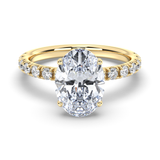 Lab Grown Diamond Engagement Ring 
